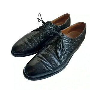 Matthew Dack Leather Men’s Shoes  in Black Made in Canada